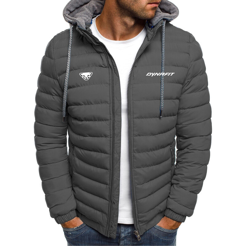 2024 New Outdoor Men's Hooded Jacket Warm, Waterproof, Windproof Jacket Zipper Casual Fashion Jacket Mountaineering Jacket