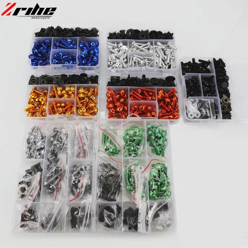 Universal Motorcycle Fairing Body Bolts Spire Screw Nuts For YAMAHA MT 01 03 07 09 10 125 YZF R1 R3 R6 R7 R25 R125 XP500 XP530