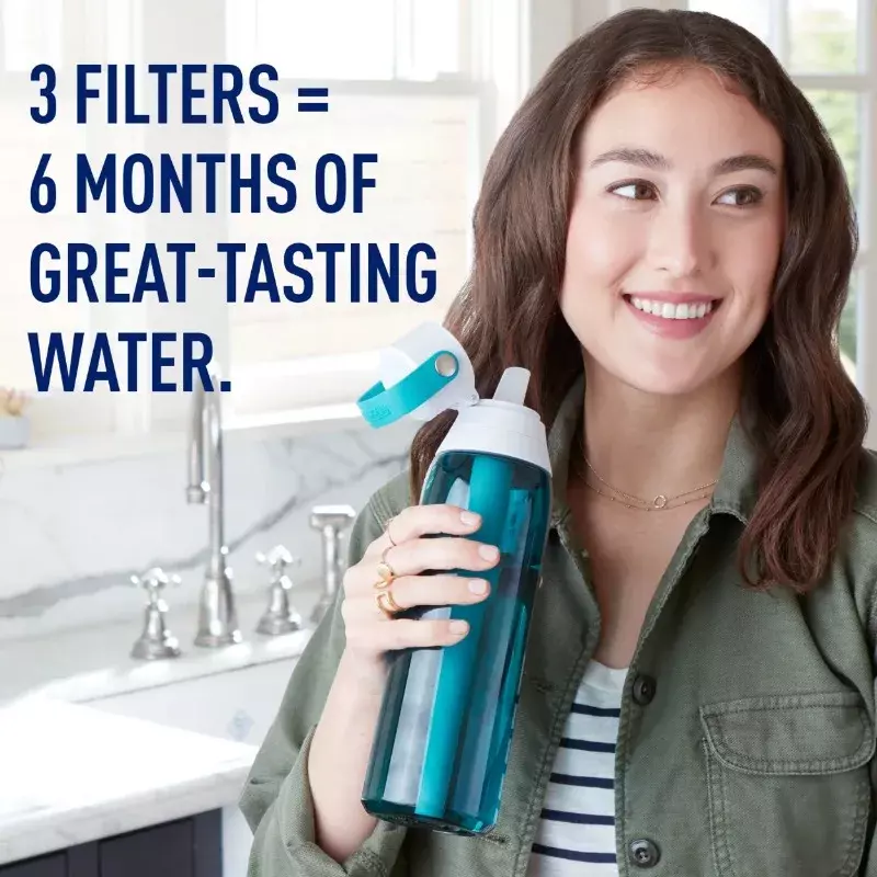Pengganti Filter botol air Premium Brita, 6 Hitungan
