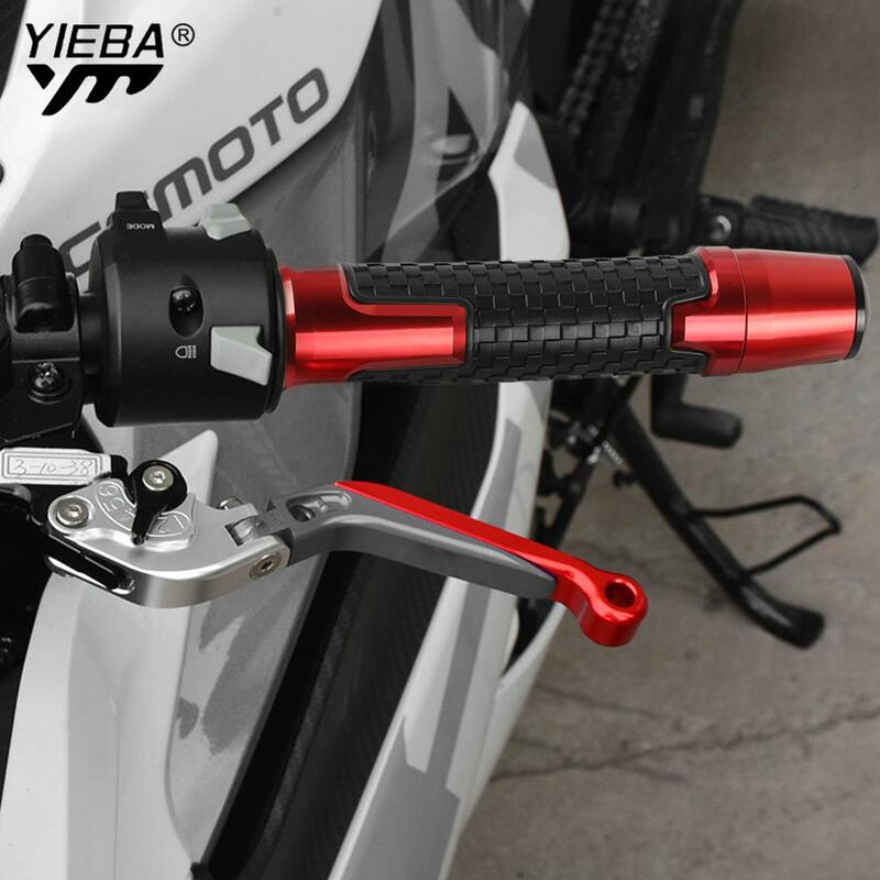 7/8'' 22mm Motorcycle Handlebar Grips Ends Handle Bar Cap Grip End Plugs FOR HONDA CBR150R 2011 2012 2013 2014 2015 2016 2017