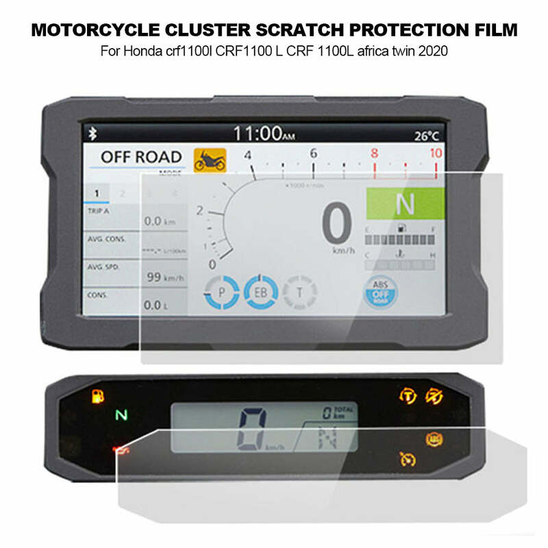 Per Honda CRF1100L Cluster Scratch Protection Film CRF 1100L CRF1100 L africa twin 2020 Screen Protector accessori moto