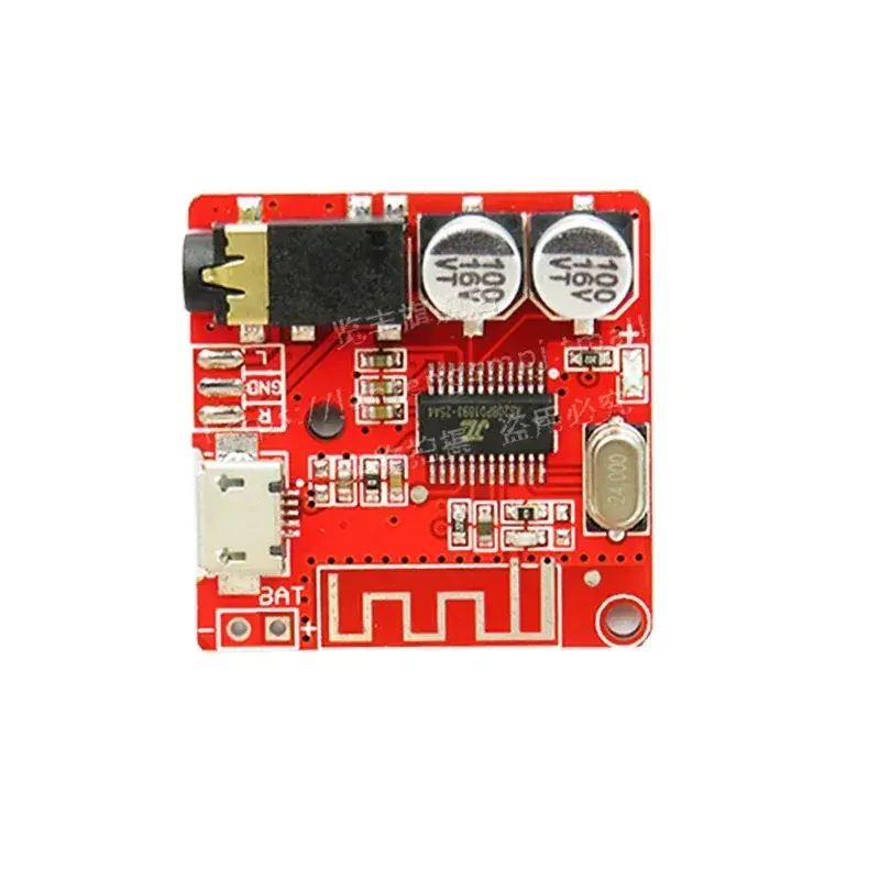 VHM-314 Placa Receptora De Áudio Bluetooth, Módulo De Música Estéreo Sem Fio, Decodificador Sem Perdas, V5.0, V4.1, MP3, 2Pcs