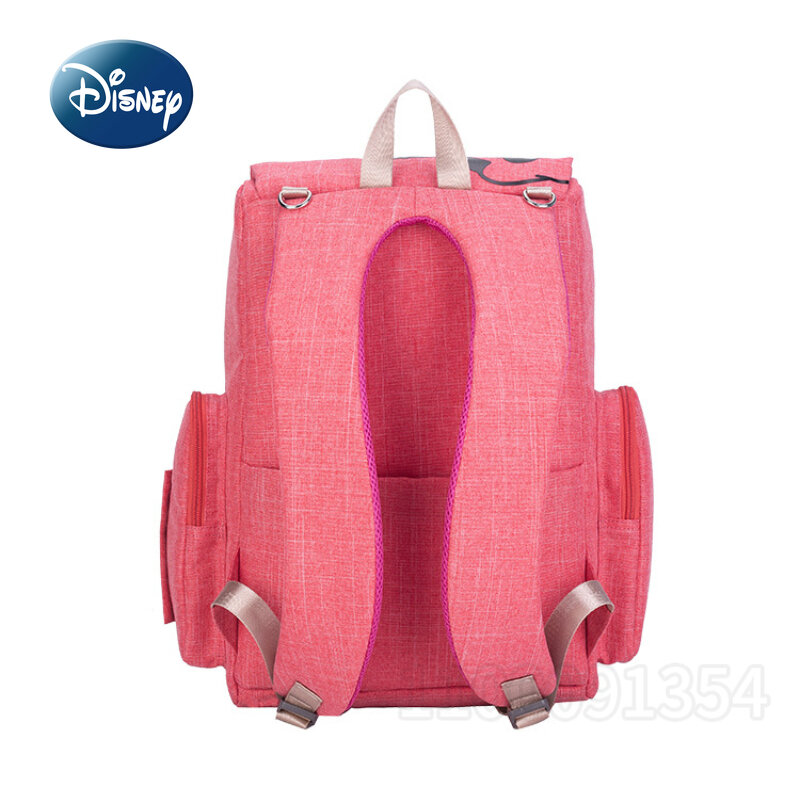 Оригинальный новый рюкзак для подгузников Disney с Микки Маусом, мультяшная Детская сумка большой емкости, многофункциональная Высококачественная сумка для детских подгузников