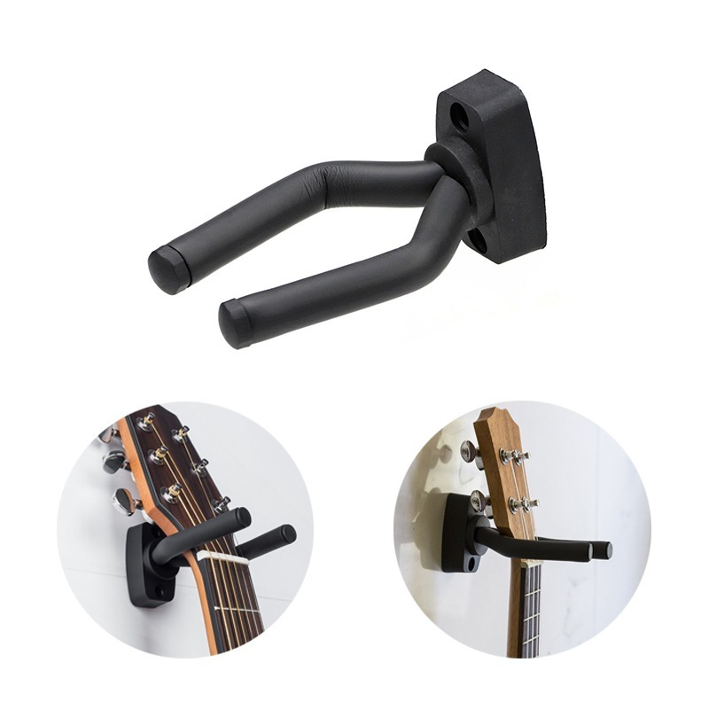 Gancho de pared para guitarra, soporte de esponja de Metal, soporte para ukelele, violín, accesorios para guitarra