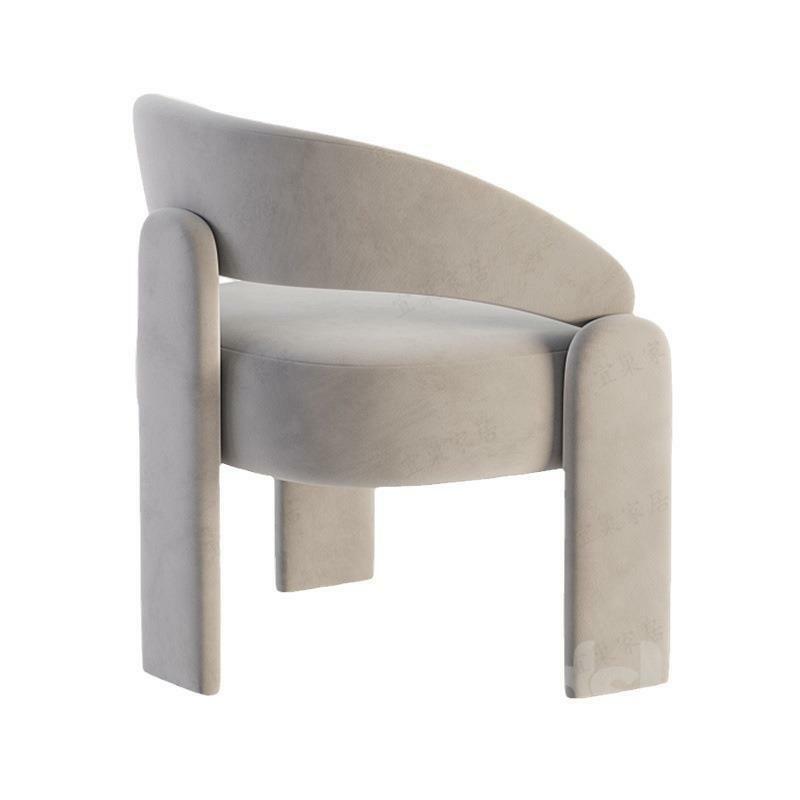 Moderno e minimalista designer online celebrità bracciolo creativo sedia da pranzo per il tempo libero sedia da negoziazione Nordic luxury single person