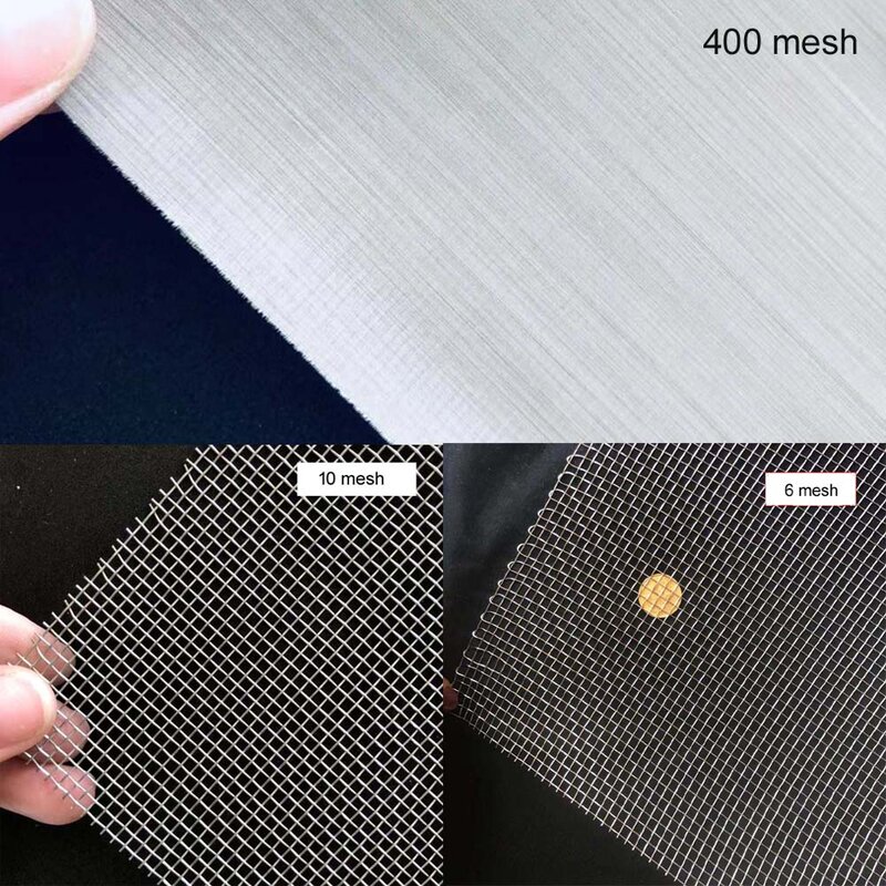 304 Stainless steel filter screen 5/8/20/30/40-400 Mesh Woven Wire High Quality Stainless Steel Screening Filter Sheet