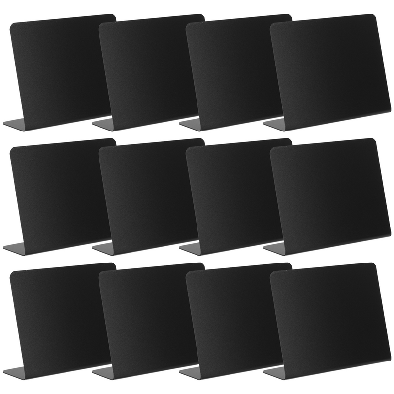 Mini panneaux de tableau noir, petits panneaux, babillard britannique effaçable pour numéros de table