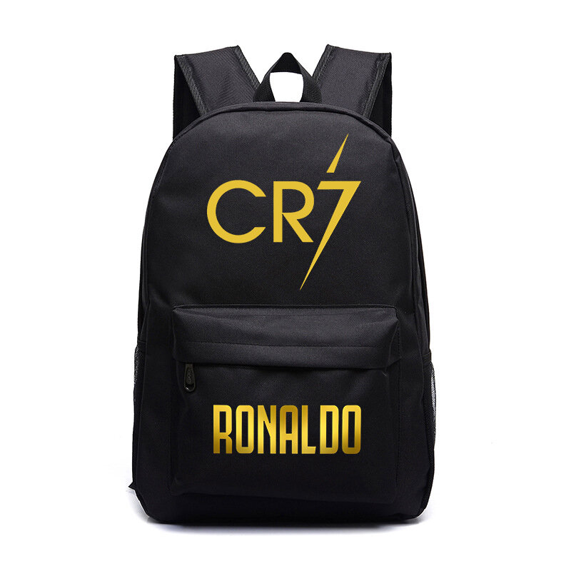 Ronaldo Print Children's School Bag Teenage Student Backpack Outdoor Travel Bag Casual Bag