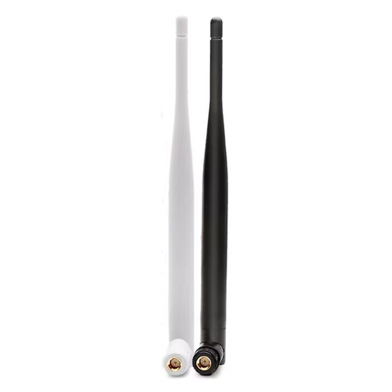 2 sztuk/partia 2.4G antena Wifi Bluetooth, składany plastikowy pręt o wysokim zysku antena SMA Pin/Hole, Plug And Play szybkie i wygodne