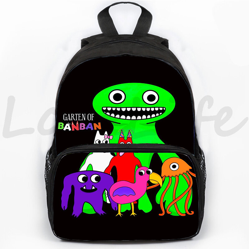 Garten of Banban-mochila escolar de dibujos animados para niño y niña, bolsa de viaje para estudiantes de primaria