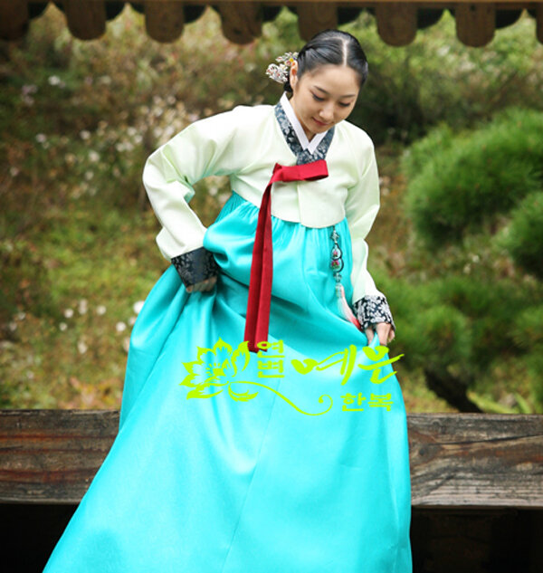 Panie Hanbok koreański oryginalny importowane tkaniny koreański odzież narodowa matka Hanbok powitanie ubrania