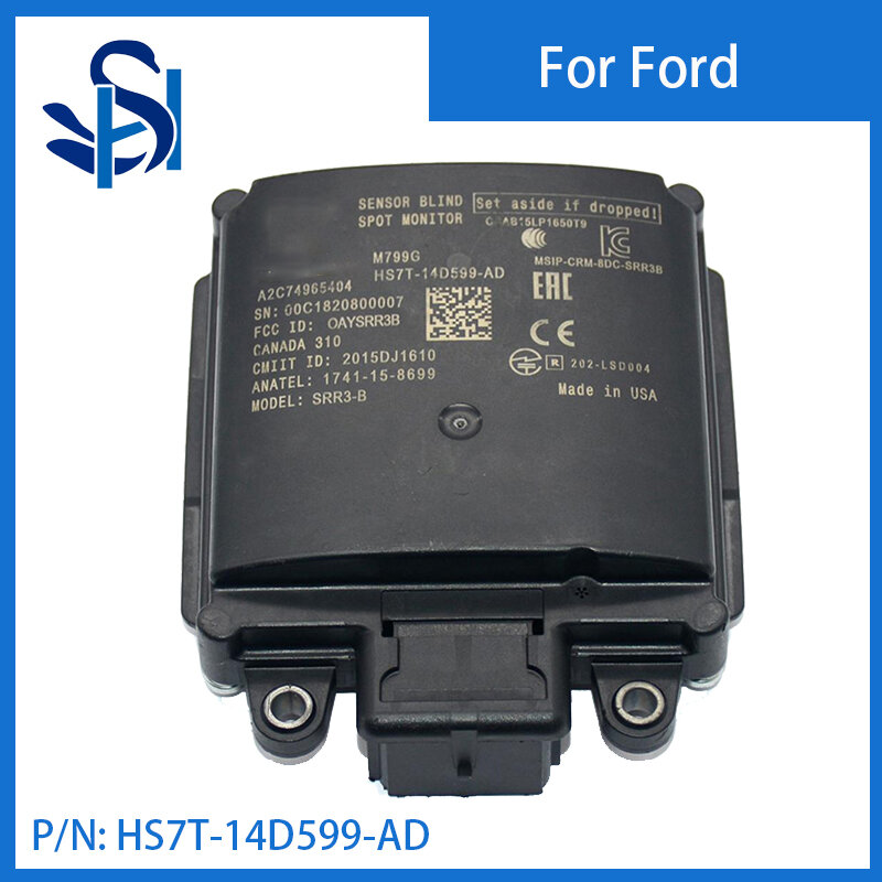 HS7T-14D599-AD Dode Hoek Sensor Module Afstandssensor Monitor Voor 2017-2020 Ford Fusie