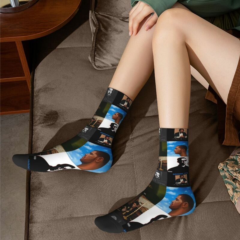 Drake Album Covers Socks Harajuku Super Soft Stockings All Season Long Socks Accessories for Unisex Birthday Present