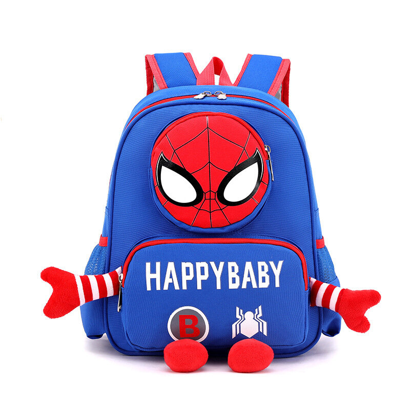 2024 neue Spider Man Kinder Schult asche langlebige und niedliche Cartoon super leichte und atmungsaktive große Kapazität Bücher tasche