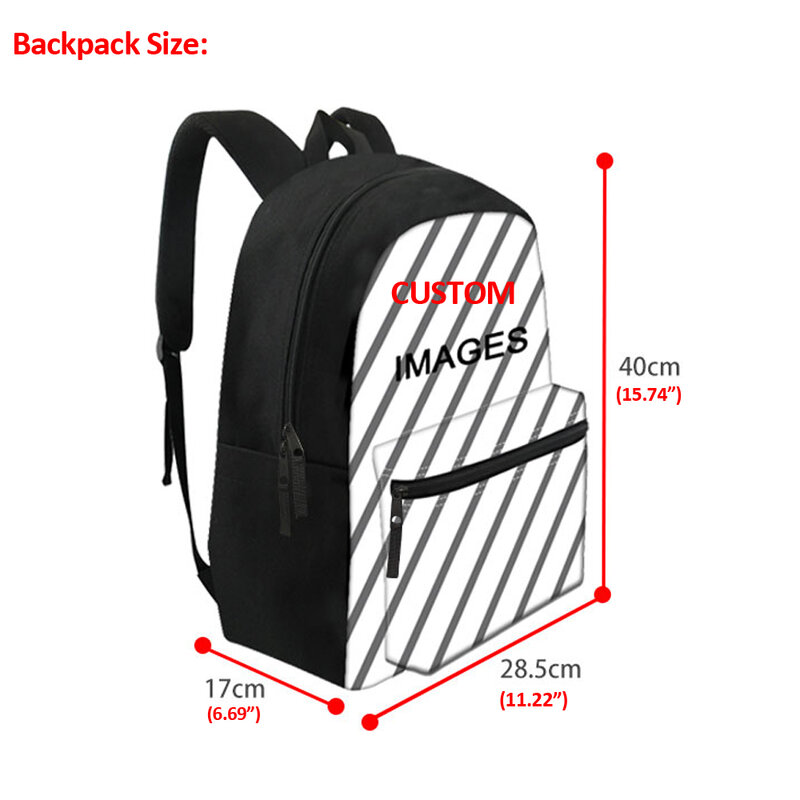 Elk Print Children's SchoolBags Cute Style Fashion Leisure School Backpack Travel Portable Small Messenger Bag Pencil Case 2024