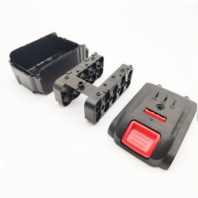 Boîtier en plastique pour batterie Eddie Ion 24.com, outils électriques, 10 trous, protection de charge PCB, circuit imprimé pour DAYI 21V
