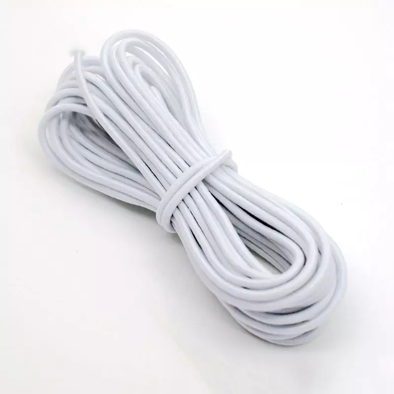 Cuerda elástica fuerte de 2/2, 5/3/4/5/6mm, cordón de choque, cuerda elástica para fabricación de joyas DIY, costura de ropa, artesanía hecha a mano