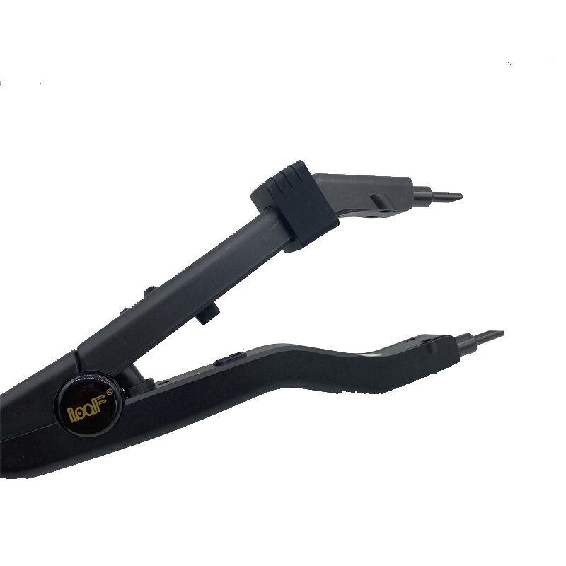 Conector de pelo de calor negro de calidad JR609, Kit de herramientas de extensión de cabello de hierro de calor controlable de temperatura, recién llegado