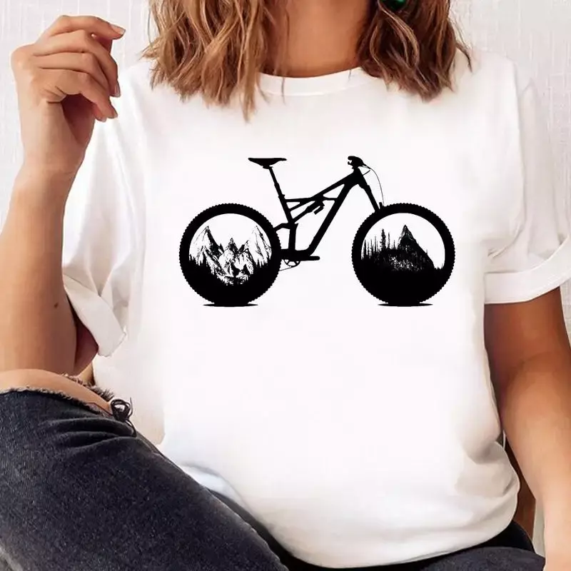 Frauen T-Shirt Blumen lässig lustige Mode T-Shirt Dame Grafik Top weibliche T-Shirt Cartoon Kurzarm regulären Druck Kleidung