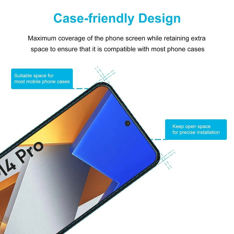 Folia ochronna do Xiaomi POCO M4 Pro 4G szkło hartowane wybór darmowa szybka wysyłka 9H HD przezroczysta obudowa przyjazna