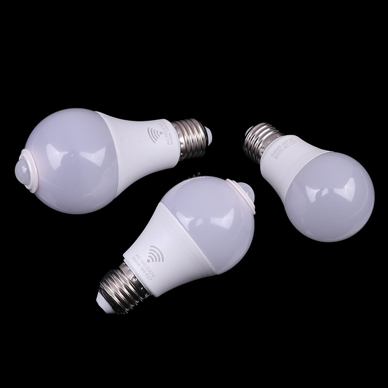 E27 5W 9W 15W PIR Motion Sensor Lamp 5W 9W 15W LED Bulb with Motion Sensor Motion Detector Night Light