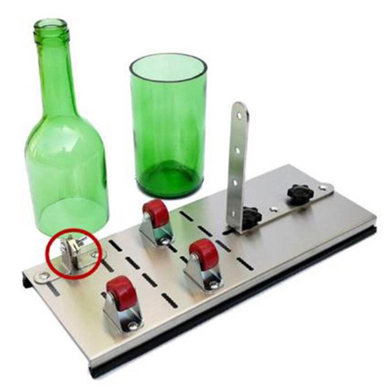 Outils de coupe de bouteilles de vin, tête de coupe pointue, machine artisanale, tête de coupe de remplacement pour bouteille en verre, 2-10mm