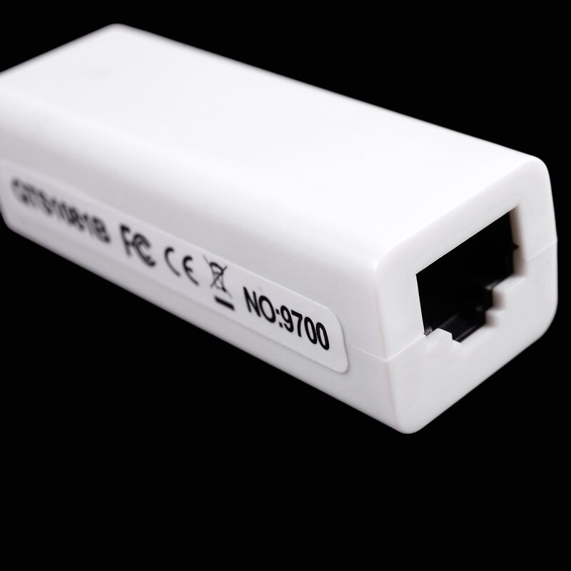 Adaptateur ethernet pour tablette PC, 2X mini USB 5 broches 10/100 Mbps RJ45 LAN