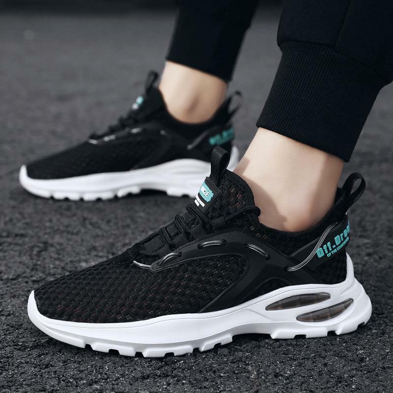 Men's Shoes Autumn 2023 New Casual Sneakers Men's Running Teen Trend Dad Shoes Thick Bottom Boys