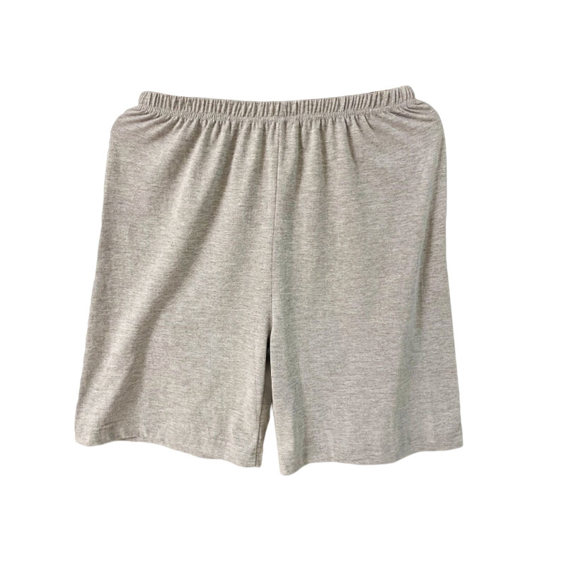Celana Pendek Piyama Rumah Pakaian Tidur Pria Celana Dalam Solid Pria Kasual Boxer Bersirkulasi Nyaman Katun Bawah Tidur Elastis Seksi