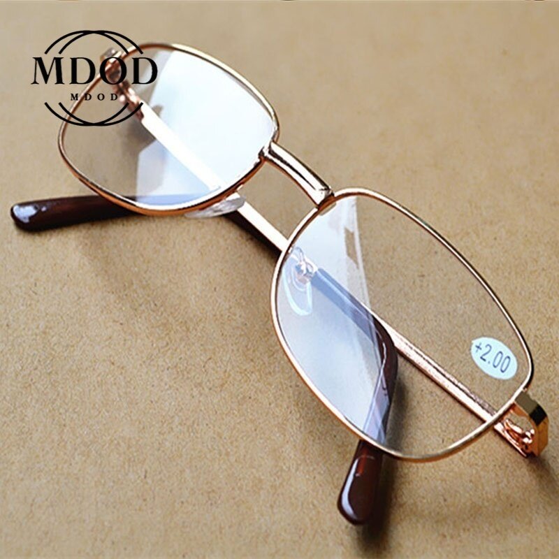 Óculos de leitura ultraleves para homens, óculos de lente clara, presente portátil para pais, óculos presbiópicos antifadiga, 2021