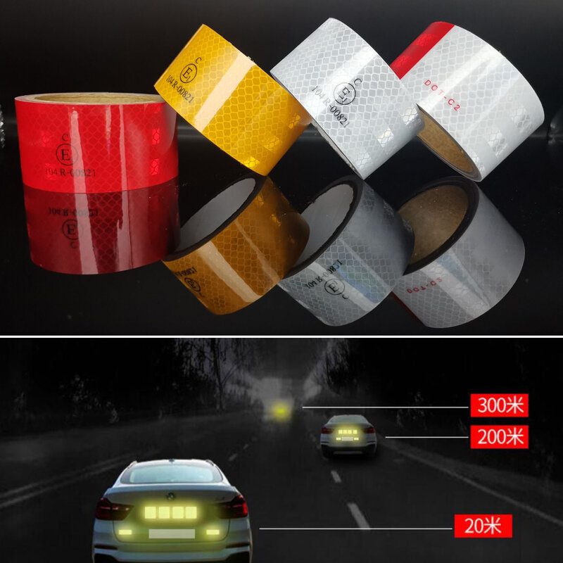 High Quality Reflective Adhesive Sticker Conspicuity Tape For Truck Trailer