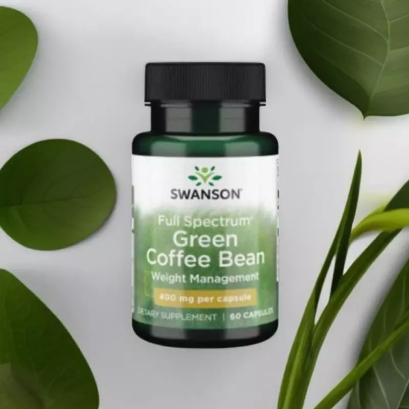 Cápsula de grano de café verde de 400mg, suplemento dietético que regula el apetito, controla el peso y quema la acumulación de grasa, 1 botella