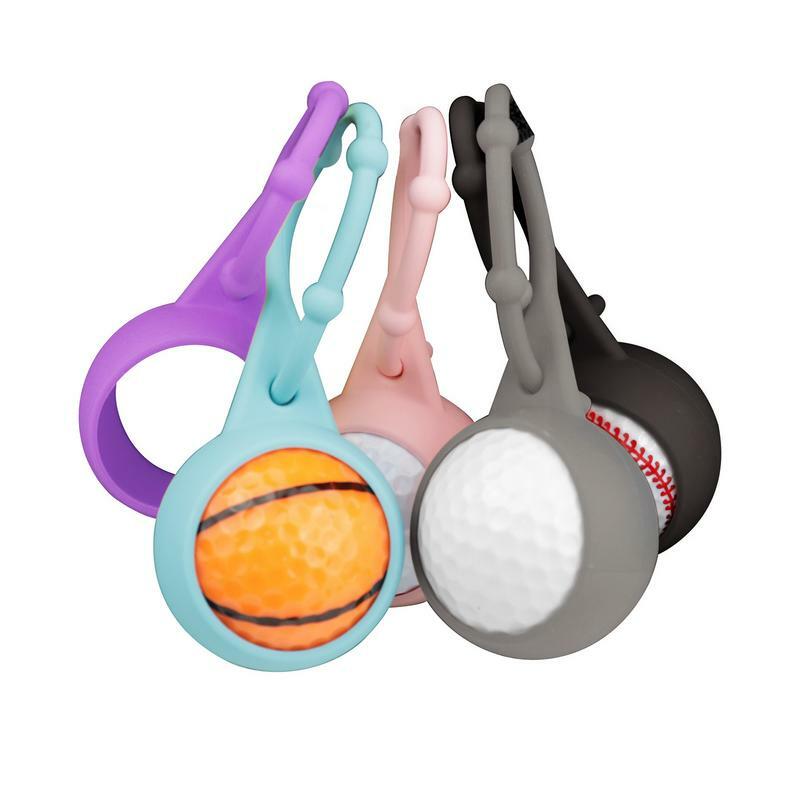 1pcs Portable Park Golf Ball Protective Holder Cover Golf Ball Silicone Sleeve Protective Cover Golf Training Aids Accessories