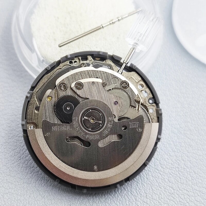 3.8 godzina korona data NH36/NH36A mechanizm automatyczny japoński oryginalny wysokiej precyzyjny zegarek akcesoria