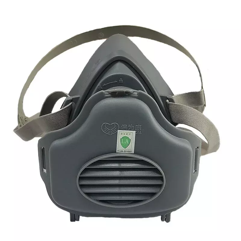 หน้ากากป้องกันแก๊สฟอร์มาลดีไฮด์ป้องกันฝุ่นใช้กรองเพื่อความปลอดภัยสำหรับงานพ่นสีอุตสาหกรรม seluruh wajah ใหม่3700ชนิด