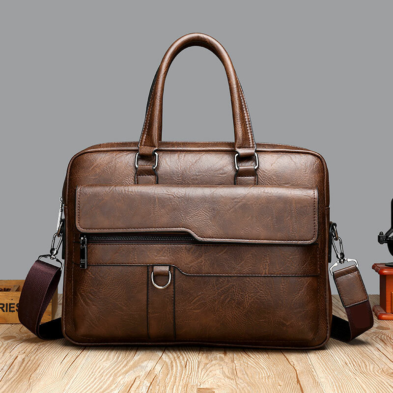 남성용 핸드백, 비즈니스 및 레저 출장, 서류 가방, 싱글 룸 대각선 가방, 대용량 컴퓨터 가방