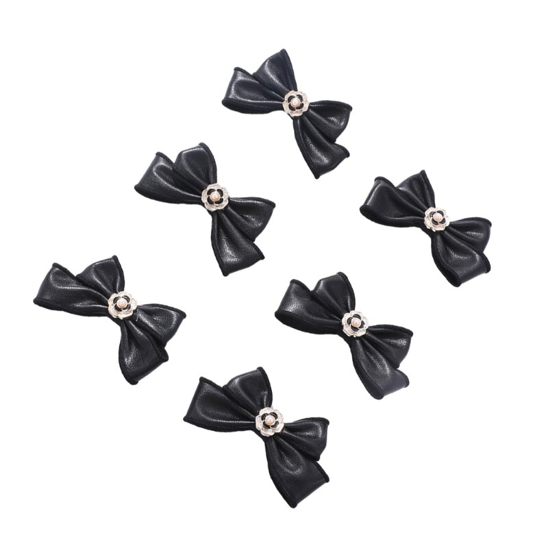 Camellia Hair Clip Hairpins Perfect for Weddings, Parties, and Summer Outings Pearls Rose Barrette Pearls Bowknot