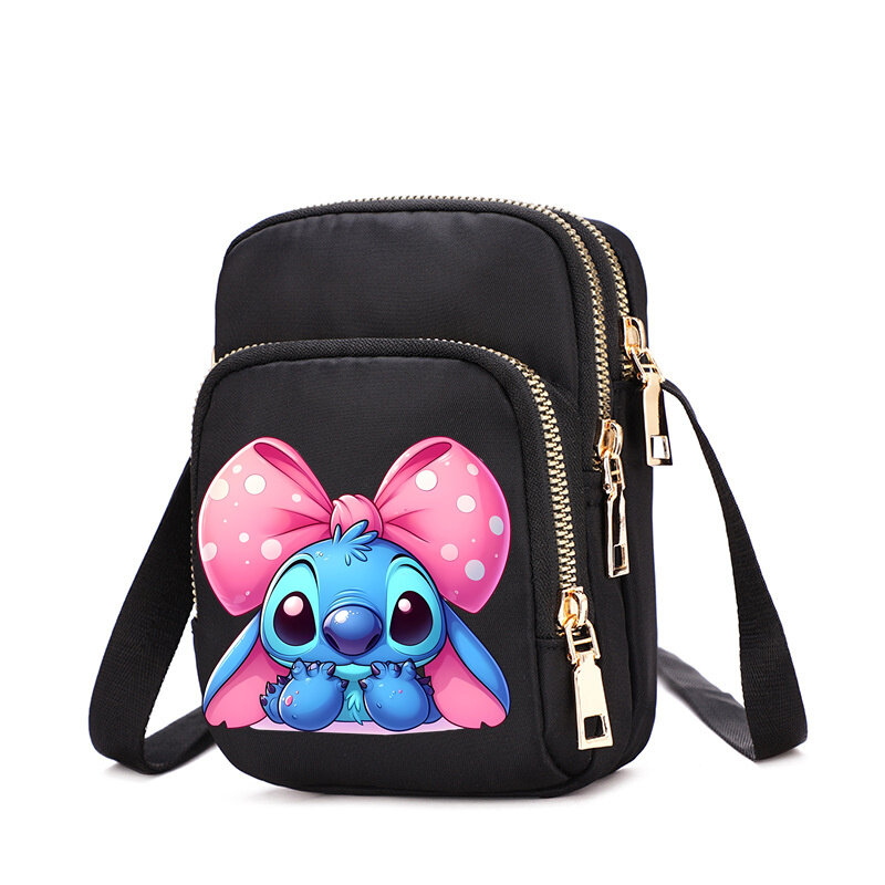 Disney Lilo & Stitch borse da donna borsa per cellulare borsa a tracolla a tracolla per borse da donna per adolescenti borsa sotto le ascelle