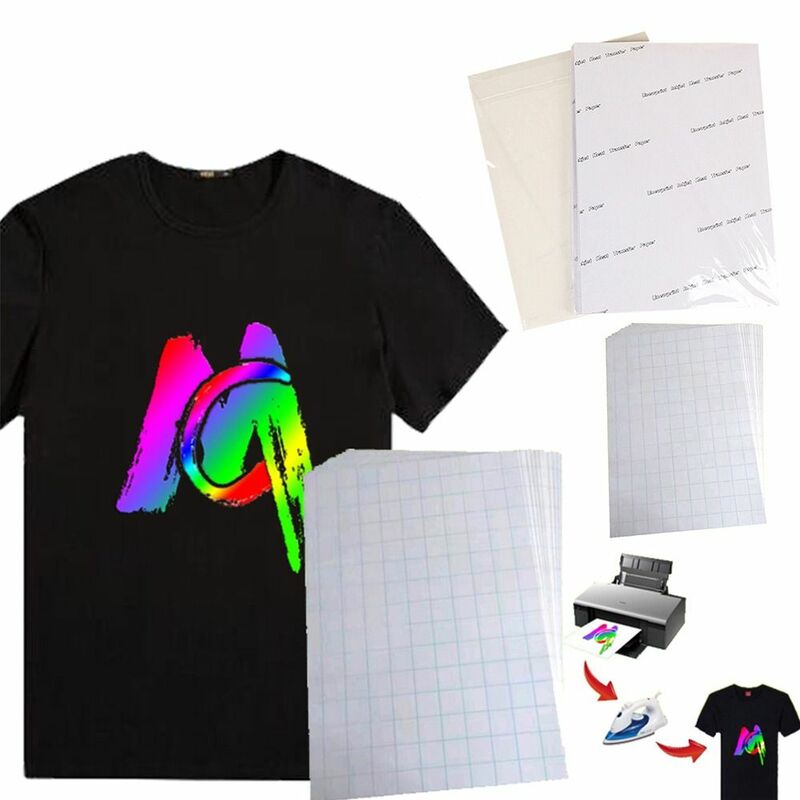 Mode DIY Licht Dark Tuch Inkjet Sublimation Druck Papier Licht Stoff T-Shirt Wärme Transfer Papier Malerei