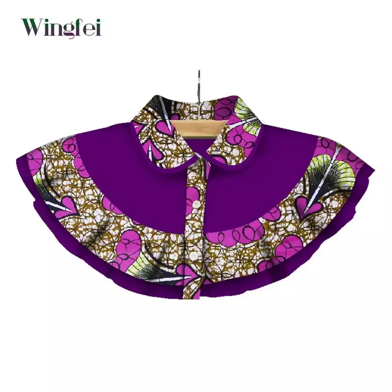 Ankara Fashion Print Shawl African Pashmina for Women African Chokers Necklaces African Style Women Jewelry Accessies WYB239