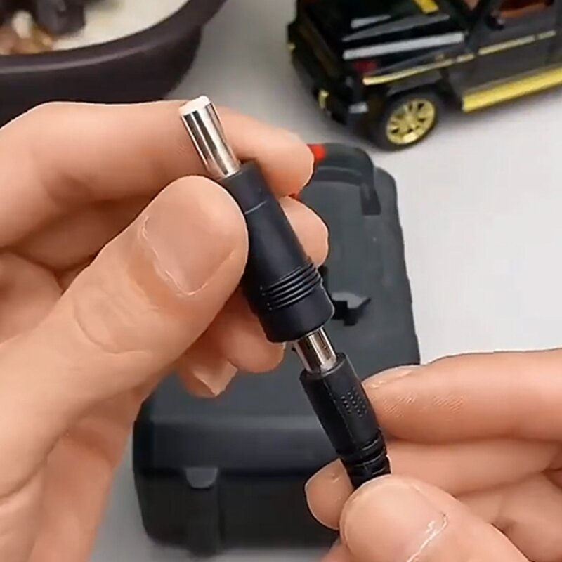 5.5x2.1mm Female to 2.5x0.7/3.5x1.35mm Male Adapter Charging Cable Connectors
