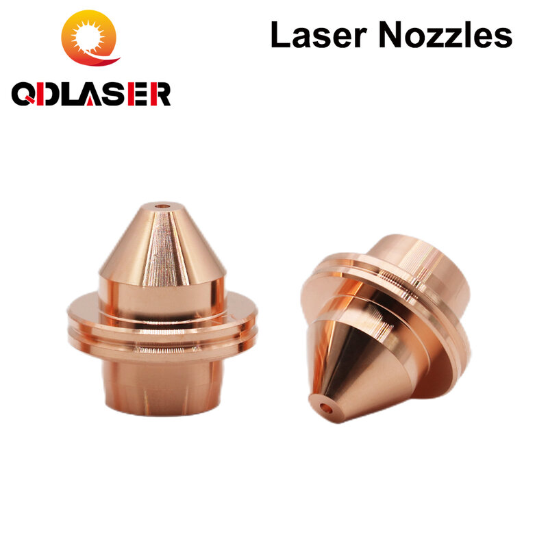 QDLASER Single layer laser nozzle fittings for fiber laser cutting nozzle for Mitsubishi