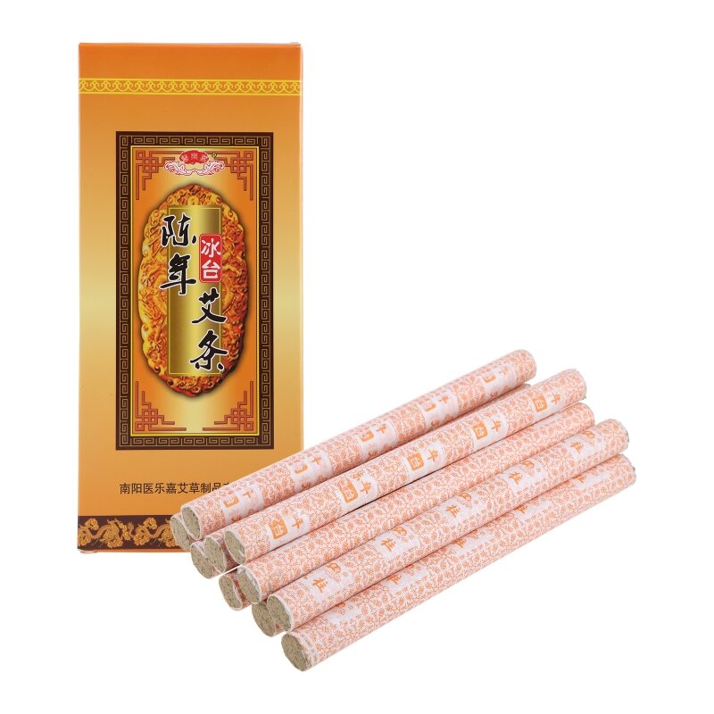 Fifteen Years Aging Moxa Roll Stick Chinese Moxibustion Acupuncture Therapy New
