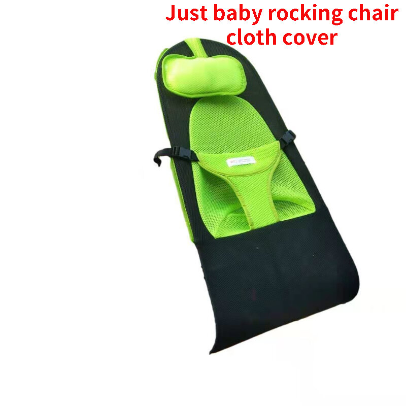 신제품 범용 아기 흔들 의자 천 커버, 통기성 아기 요람 변경 및 세척 여분 천 커버, 안정적인 액세서리