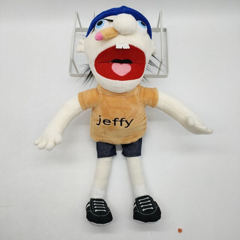 38Cm Nieuwe Cartoon Jeffy Marionet Pluchen Speelgoed Soft Gevulde Peluches Jeffy Poppen Uit Sml Kids Jongen Verjaardagscadeau