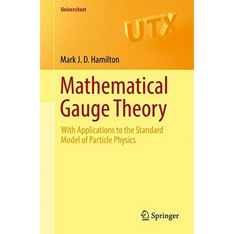 Mathematical Gauge Theory With Applications to the Standard Model of Particle Physics