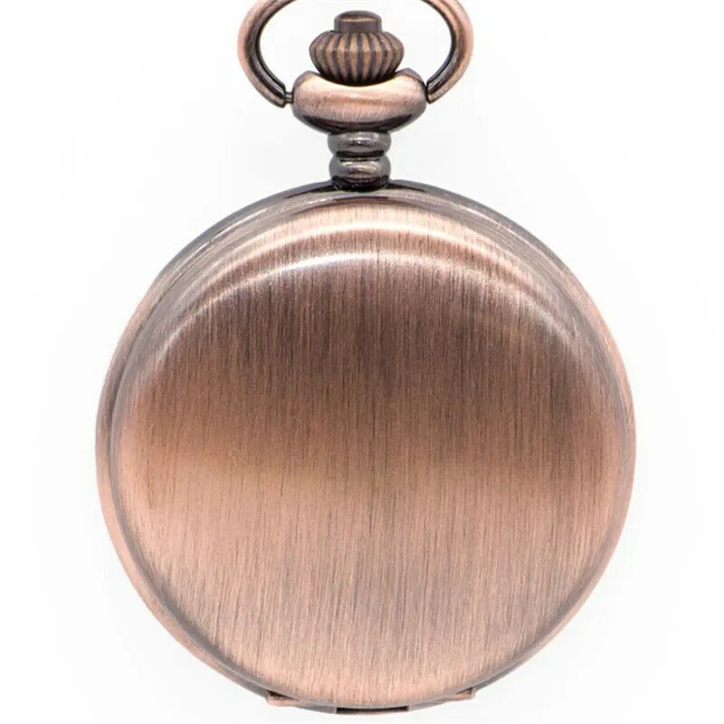 Orologio da tasca al quarzo liscio argento orologio da donna con collana da uomo in metallo con ciondolo in acciaio inossidabile con regali a catena corta