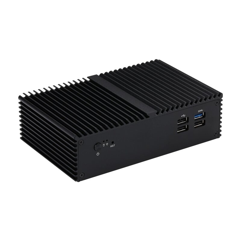 Mini PC sin ventilador, dispositivo de Firewall ESXI AES-NI, 4 Gigabit, Lan, 2,5G, HD, DP, pfSense, 4G/5G
