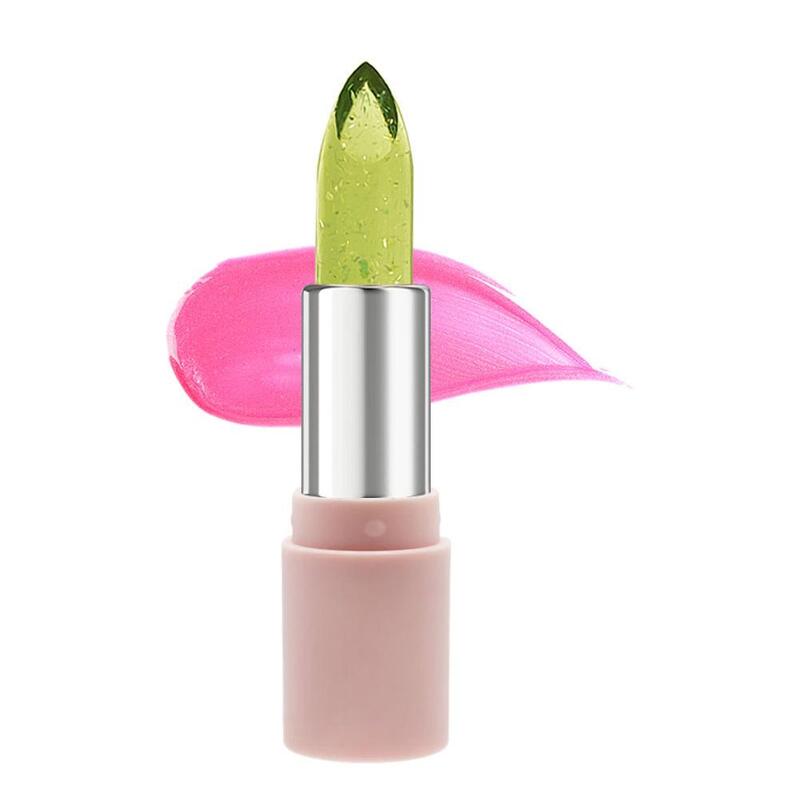 Color-Changing Crystal Flower Jelly Lipstick - Brightening Moisturizing With Warm Balm Flower-Infused Lip Balm - Shine Lip J7L6