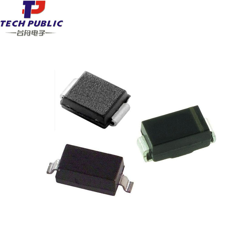 TPCDSOT23-SM712 SOT-23-3 Tech tabung pelindung elektrostatik publik, dioda sirkuit terpadu Transistor